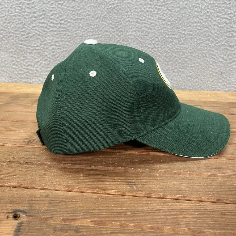 Green Bay Packers Hat Adult Green Strap Back‎ Dad Cap NFL Football NFC Wisconsin